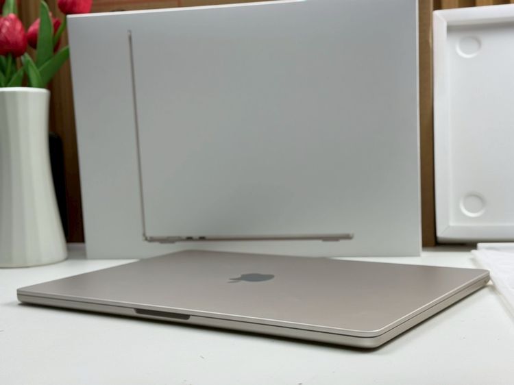 MacBook Air 15-inch M3 2024 Ram8GB SSD256GB Starlight apple care 29 November 2026 รูปที่ 11