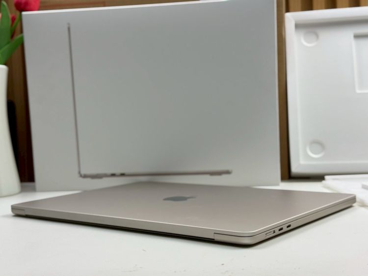 MacBook Air 15-inch M3 2024 Ram8GB SSD256GB Starlight apple care 29 November 2026 รูปที่ 9