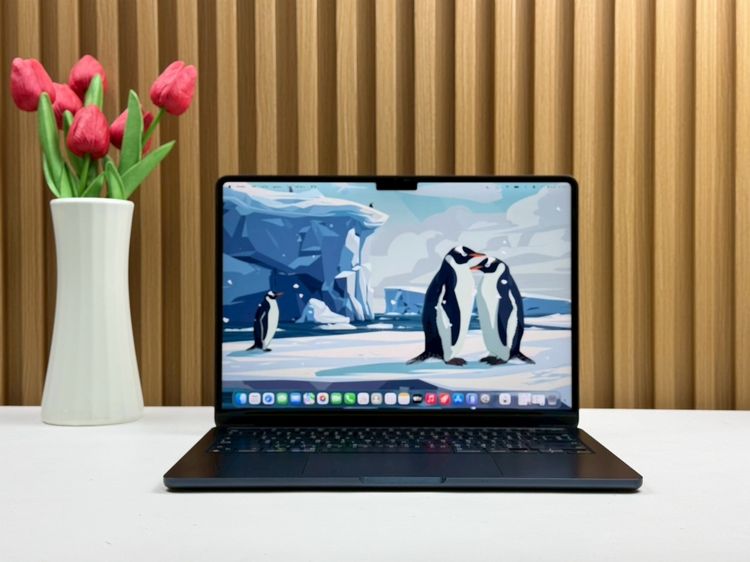 Apple แมค โอเอส 8 กิกะไบต์ อื่นๆ ไม่ใช่ MacBook Air 13.6-inch M2 2022 Ram8GB SSD256GB Midnight