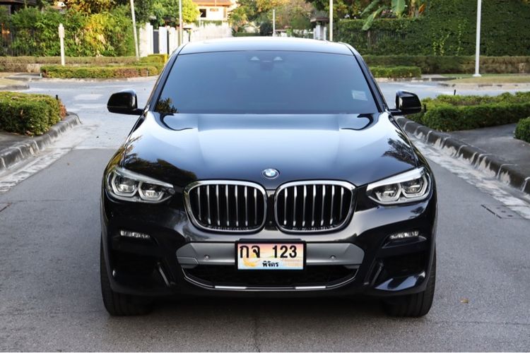 BMW X4 2021 2.0 xDrive20d M Sport 4WD Utility-car ดีเซล เกียร์อัตโนมัติ ดำ