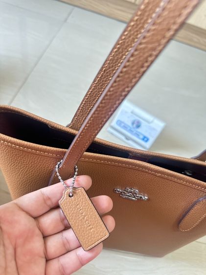 Coach ขนาด 12 นิ้ว มือ 2 สภาพสวย ใช้น้อยมากค่ะ - ขายราคา 2,900 บาท - รูปที่ 5