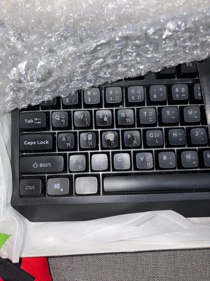 EGA K8 ตำหนิอักษรลอกตามรูป เทสแล้วปุ่มปกติทุกปุ่ม ต่อรองได้ครับ