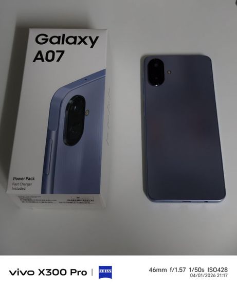 ขาย Samsung Galaxy A07  พึ่งซื้อธันวาคม สภาพดีมาก ไร้รอย