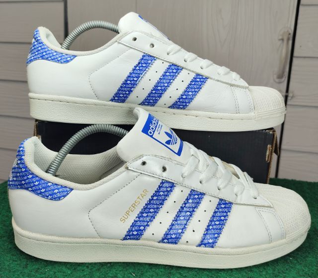 รองเท้า💥adidas superstar💥ของแท้‼️สวยๆ เดิมๆ สภาพดี💥ไซร์ 43.5 รูปที่ 11