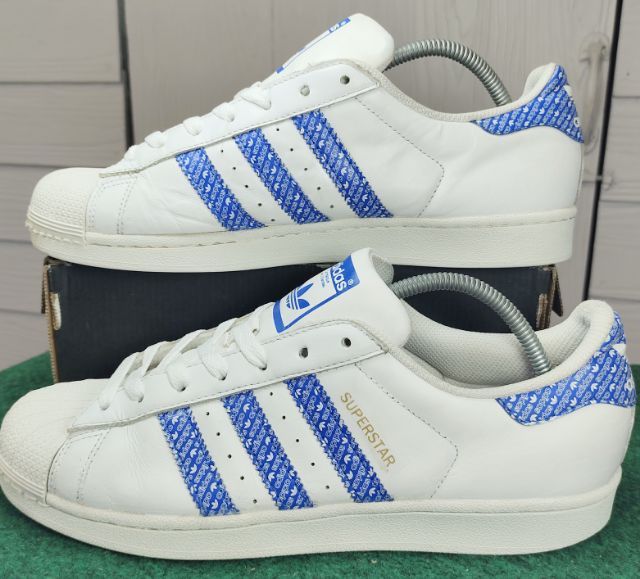 รองเท้า💥adidas superstar💥ของแท้‼️สวยๆ เดิมๆ สภาพดี💥ไซร์ 43.5 รูปที่ 12