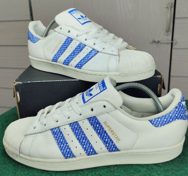 รองเท้า💥adidas superstar💥ของแท้‼️สวยๆ เดิมๆ สภาพดี💥ไซร์ 43.5 รูปที่ 14