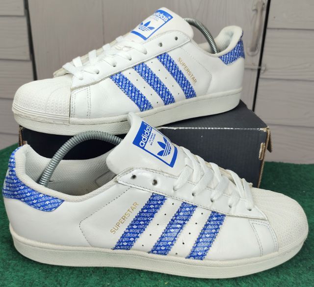 รองเท้า💥adidas superstar💥ของแท้‼️สวยๆ เดิมๆ สภาพดี💥ไซร์ 43.5 รูปที่ 13