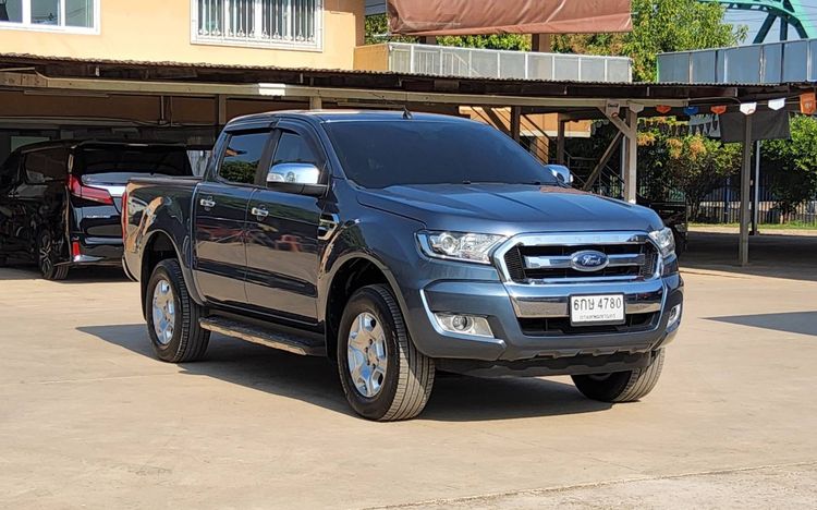 Ford Ranger 2017 2.2 Hi-Rider XLT Pickup ดีเซล ไม่ติดแก๊ส เกียร์อัตโนมัติ เทา รูปที่ 3
