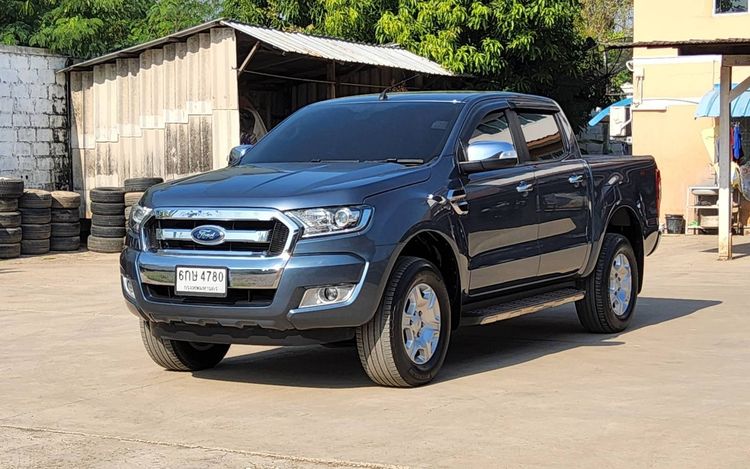 รถ Ford Ranger 2.2 Hi-Rider XLT สี เทา