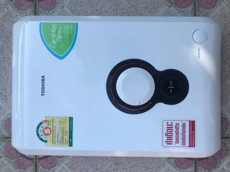 เครื่องน้ำอุ่น Toshiba 3500 วัตต์ มือสอง