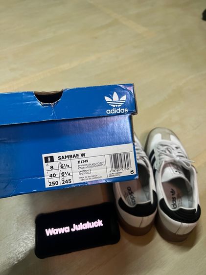 adidas Sambae W Cloud White รูปที่ 7