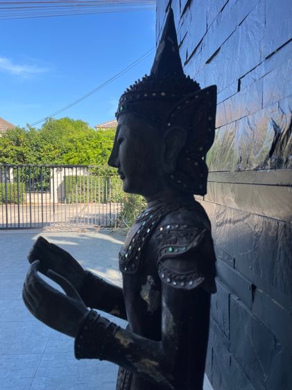 เทวดาไม้เก่าขนาดใหญ่ รูปที่ 12