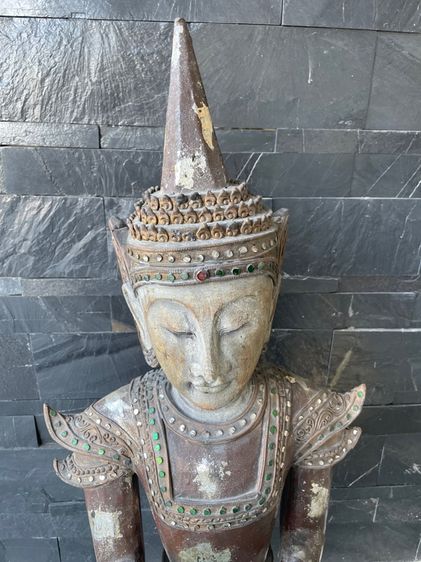 เทวดาไม้เก่าขนาดใหญ่ รูปที่ 9