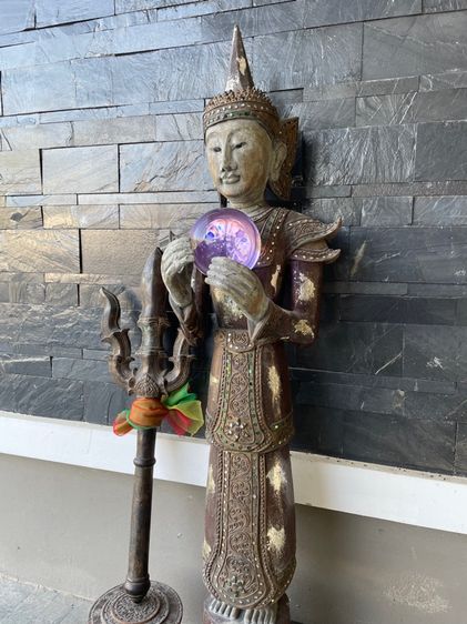 เทวดาไม้เก่าขนาดใหญ่ รูปที่ 14