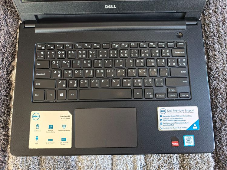 Dell inspiron 14 3459 Core i5 6200u 2.3 Ghz RAM 4 Gb SSD 120 GB จอ 14 นิ้ว AMD Radeon M315 รูปที่ 6