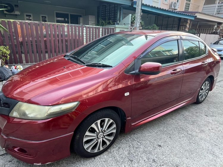 Honda City 2010 1.5 V Sedan เบนซิน LPG เกียร์อัตโนมัติ แดง รูปที่ 4