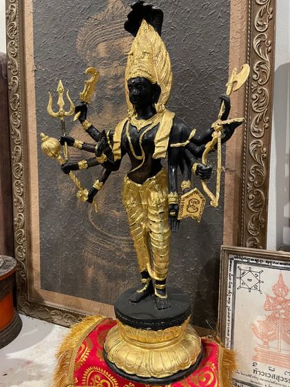 พระแม่มารีอัมมัน เทพแห่งฝนและความอุดมสมบูรณ์ ปางยืนประทานพร รูปที่ 4