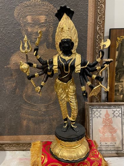 พระแม่มารีอัมมัน เทพแห่งฝนและความอุดมสมบูรณ์ ปางยืนประทานพร รูปที่ 3