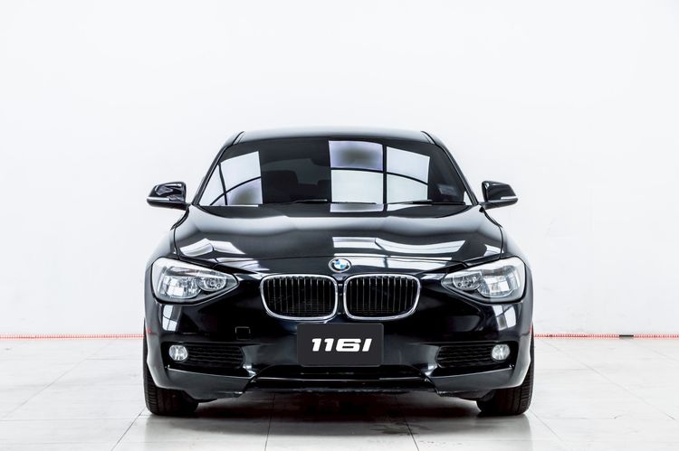 BMW Series 1 2014 116i Sedan เบนซิน ไม่ติดแก๊ส เกียร์อัตโนมัติ ดำ รูปที่ 4