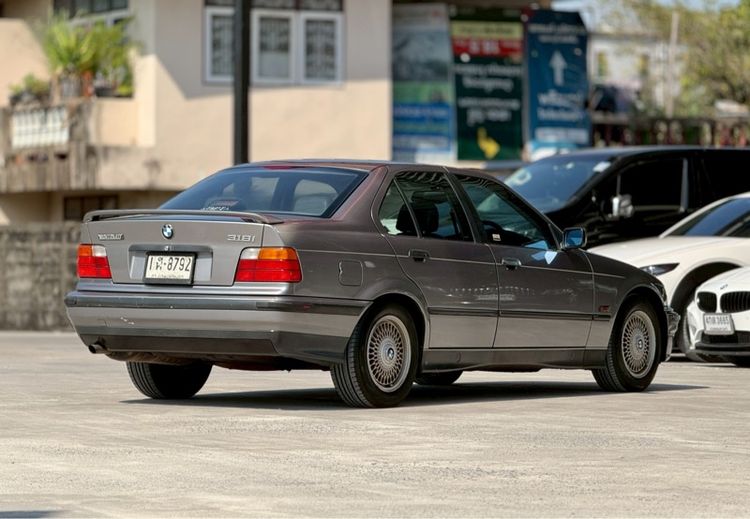 BMW Series 3 1995 318i Sedan เบนซิน ไม่ติดแก๊ส เกียร์อัตโนมัติ เทา รูปที่ 4