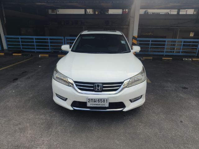 Honda Accord 2013 2.4 EL i-VTEC Sedan เบนซิน เกียร์อัตโนมัติ ขาว รูปที่ 4