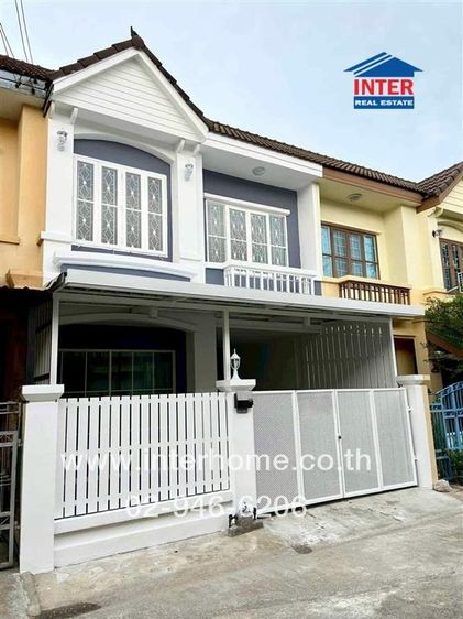 ทาวน์เฮ้าส์ 2 ชั้น 18 ตร.ว. หมู่บ้านบุศรินทร์ คลอง2 ถนนรังสิต-นครนายก ถนนลำลูกกา ลำลูกกา ปทุมธานี รูปที่ 2