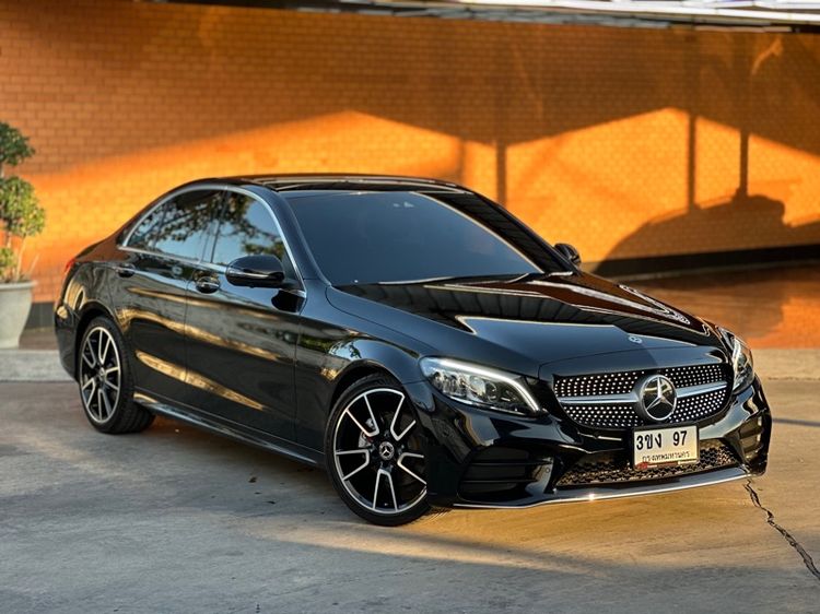 รถ Mercedes-Benz C-Class C220 สี ดำ