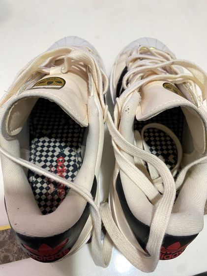 Adidas Originals Superstar Bonega Ivory Womens Platform Sneakers  รูปที่ 8