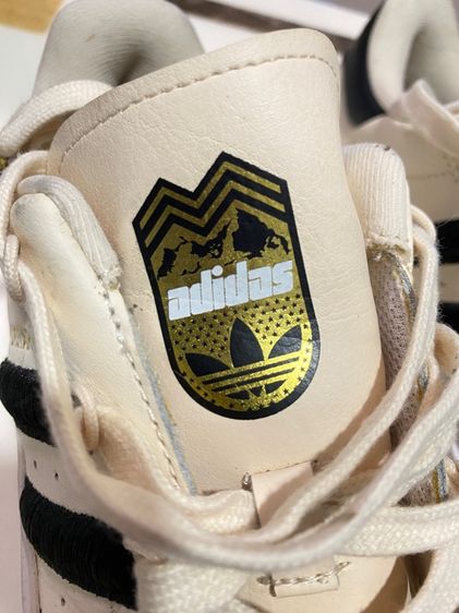 Adidas Originals Superstar Bonega Ivory Womens Platform Sneakers  รูปที่ 3