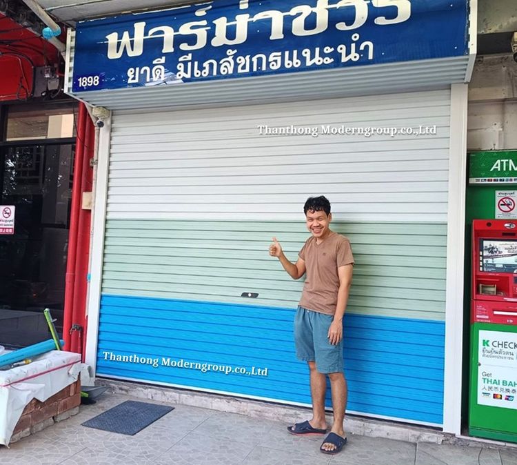 ประตูม้วน ระบบไฟฟ้าและระบบมือดึง รูปที่ 13