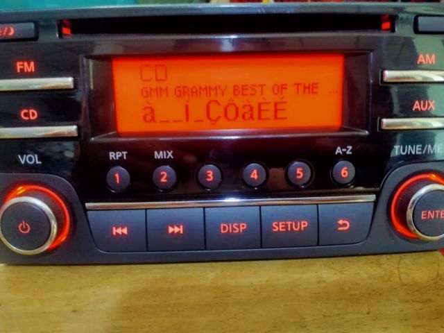 วิทยุเดิมถอดนิสสันมาร์ชปี18แท้