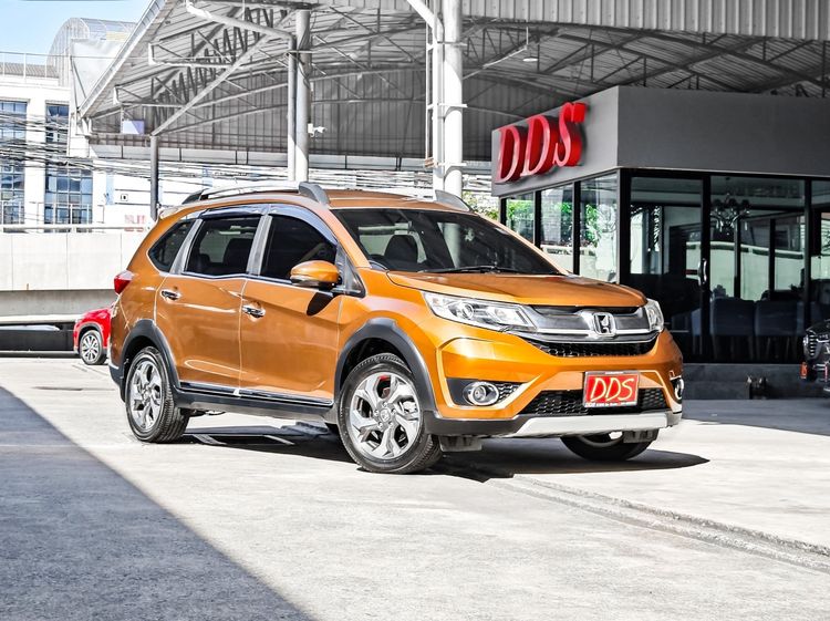 Honda BR-V 2016 1.5 SV Utility-car เบนซิน เกียร์อัตโนมัติ ส้ม รูปที่ 4