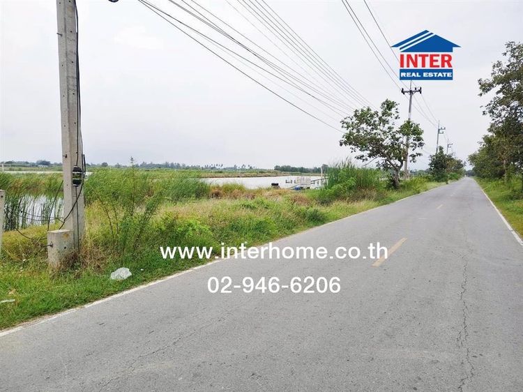 ที่ดินเปล่า 8 ไร่ หมู่บ้านลำเหย ใกล้วัดลำเหย ถนนทางหลวงจังหวัดหมายเลข3297 (มาลัยแมน) ถนนรางมูก ดอนตูม นครปฐม