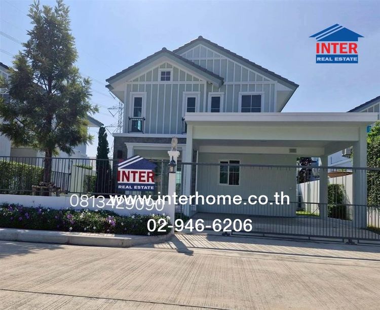 บ้านเดี่ยว 2 ชั้น 53.1 ตร.ว. หมู่บ้านวิลลาจจิโอ บางใหญ่ ถนนกาญจนาภิเษก ถนนคลองถนน บางใหญ่ นนทบุรี รูปที่ 2