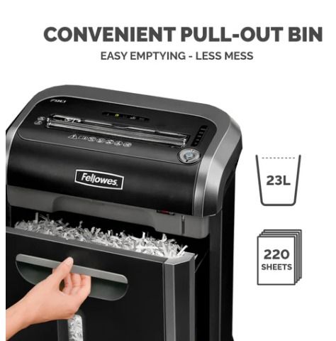 เครื่องทำลายเอกสาร Fellowes รุ่น 79Ci รูปที่ 2