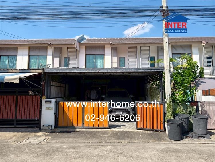 ทาวน์เฮ้าส์ 2 ชั้น 24.3 ตร.ว. หมู่บ้านพฤกษา 115 ซอยคลอง1-2 ถนนรังสิต-นครนายก ถนนโยธาธิการ คลองหลวง ปทุมธานี