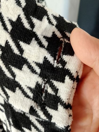 เสื้อคลุมคาร์ดิแกนลายชิโนริ มือสอง รูปที่ 8