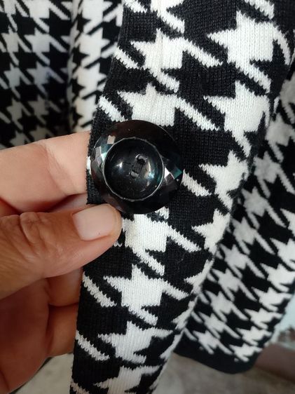 เสื้อคลุมคาร์ดิแกนลายชิโนริ มือสอง รูปที่ 2