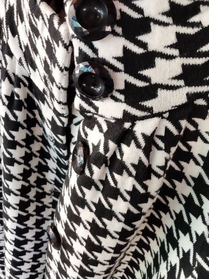 เสื้อคลุมคาร์ดิแกนลายชิโนริ มือสอง รูปที่ 6