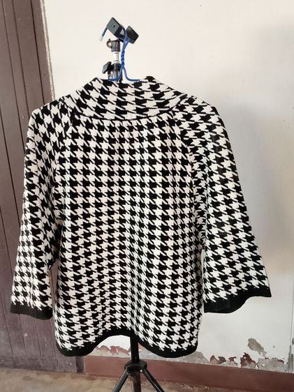 แขนยาว ขาว EU 38 เสื้อแจ็คเก็ต | เสื้อคลุม อื่นๆ เสื้อคลุมคาร์ดิแกนลายชิโนริ มือสอง