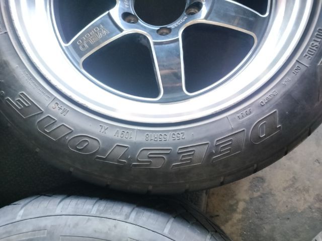 ล้อแม็กเวลขอบ18 6รูพร้อมยาง255 55 18 รูปที่ 5