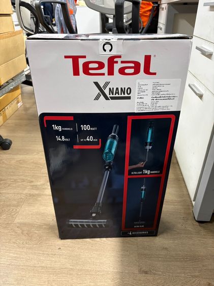 Tefal เครื่องดูดฝุ่นแบบด้ามไร้สาย X-Nano Essential Soft Brus 100 วัตต์ 0.4 ลิตร รุ่น TY1133 รูปที่ 2