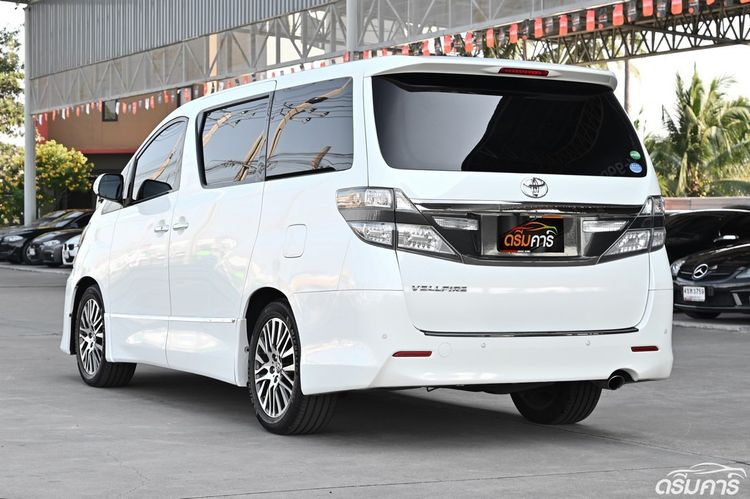 Toyota Vellfire 2014 2.4 Z G Edition Van เบนซิน ไม่ติดแก๊ส เกียร์อัตโนมัติ ขาว รูปที่ 3