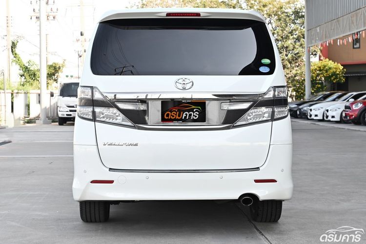 Toyota Vellfire 2014 2.4 Z G Edition Van เบนซิน ไม่ติดแก๊ส เกียร์อัตโนมัติ ขาว รูปที่ 4