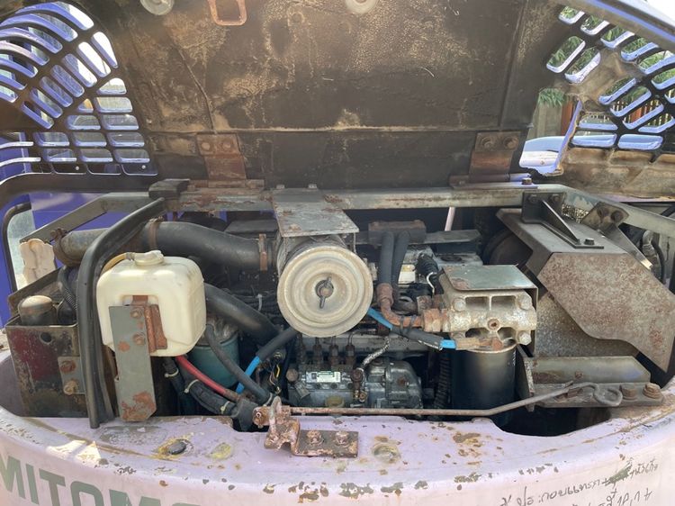 รถแบคโฮ SUMITOMO รุ่น SH75U-2  ขนาด 7.5 ตัน  มีหัวกระแทกและบุ้งกี๋ รถเก่านอกนำเข้า รูปที่ 14