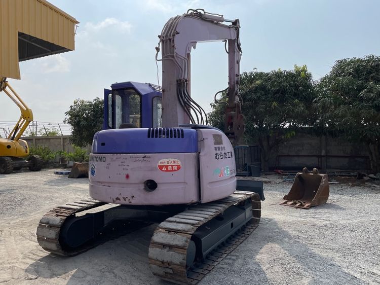 รถแบคโฮ SUMITOMO รุ่น SH75U-2  ขนาด 7.5 ตัน  มีหัวกระแทกและบุ้งกี๋ รถเก่านอกนำเข้า รูปที่ 6