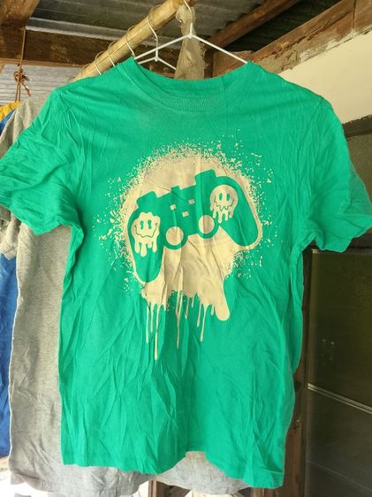เสื้อยืดมือสอง สภาพดี คัดเกรด (size s) รูปที่ 8