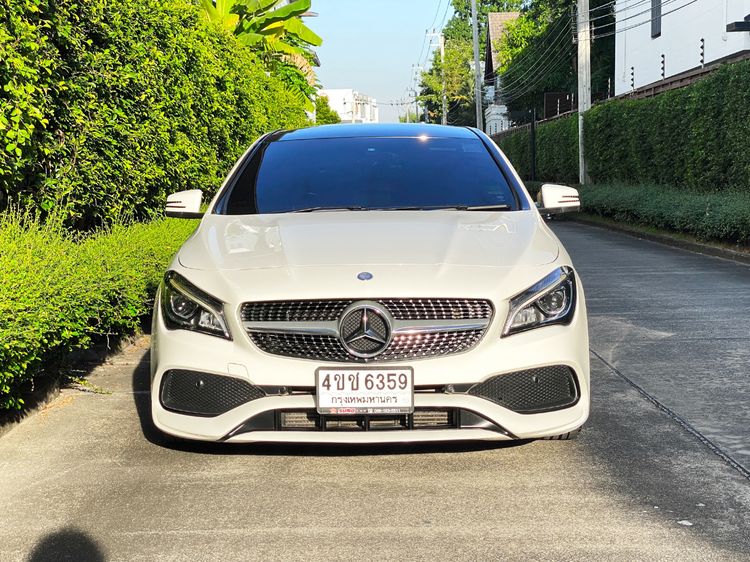 Mercedes-Benz CLA-Class 2018 CLA250 AMG Sedan เบนซิน ไม่ติดแก๊ส เกียร์อัตโนมัติ ขาว รูปที่ 2