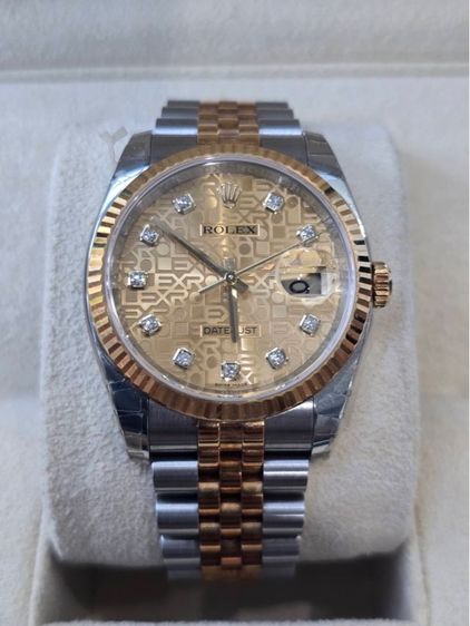 Rolex Oyster Perpetual Datejust 36 mm 2tone รูปที่ 3