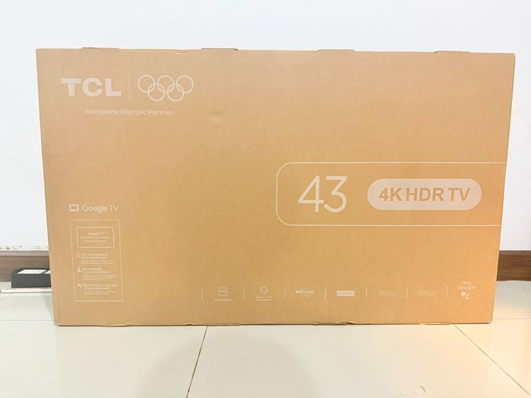 TCL 4K HDR SMART TV 43” (รุ่น 43P6K)